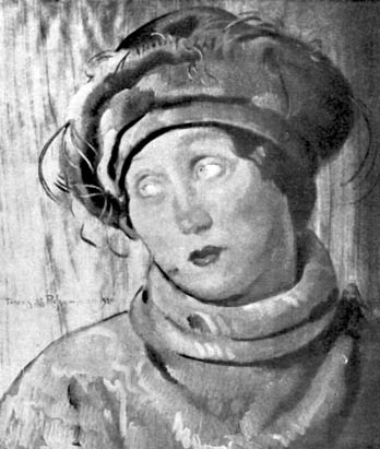 T. Pruszkowski portret kobiety